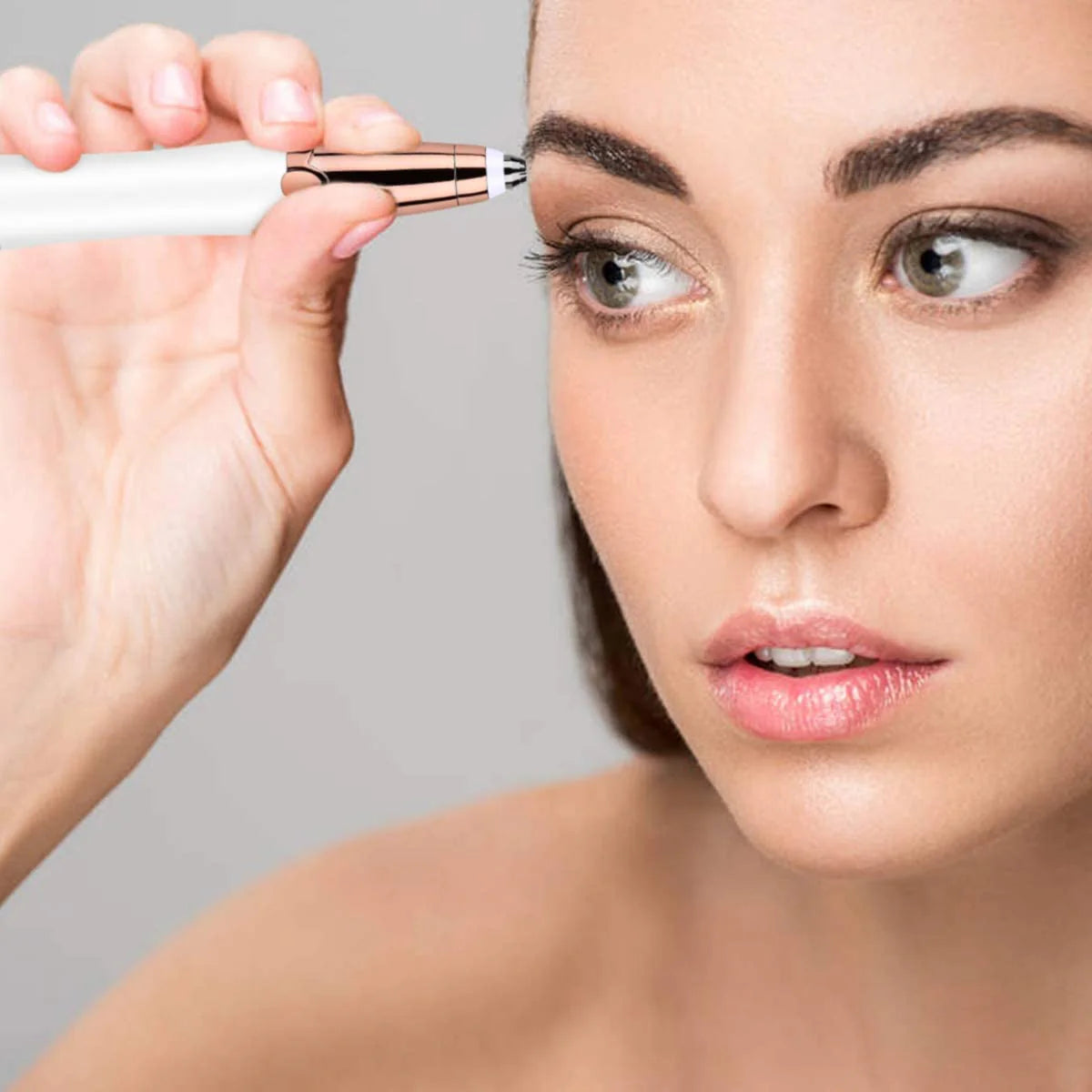 Depiladora facial de precisión indolora